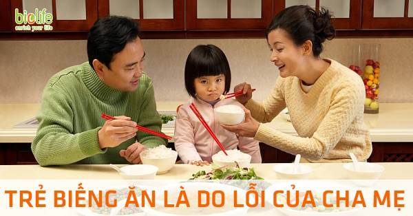 BIOLIFE. tre bieng an la do loi cua tra me