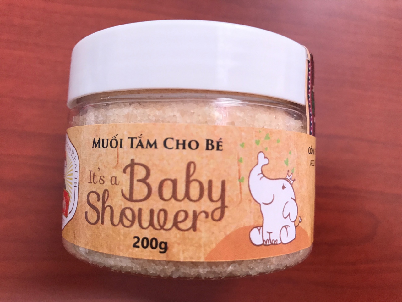 muối tắm cho bé